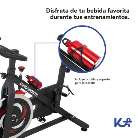 Bicicleta Fija Estática 18 kg para Spinning Cardio Fitness Bicicleta Fija Estática 18 kg para Spinning Cardio Fitness