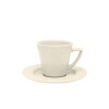 Taza te con plato 220 ml- Mendi Marfil Taza te con plato 220 ml- Mendi Marfil