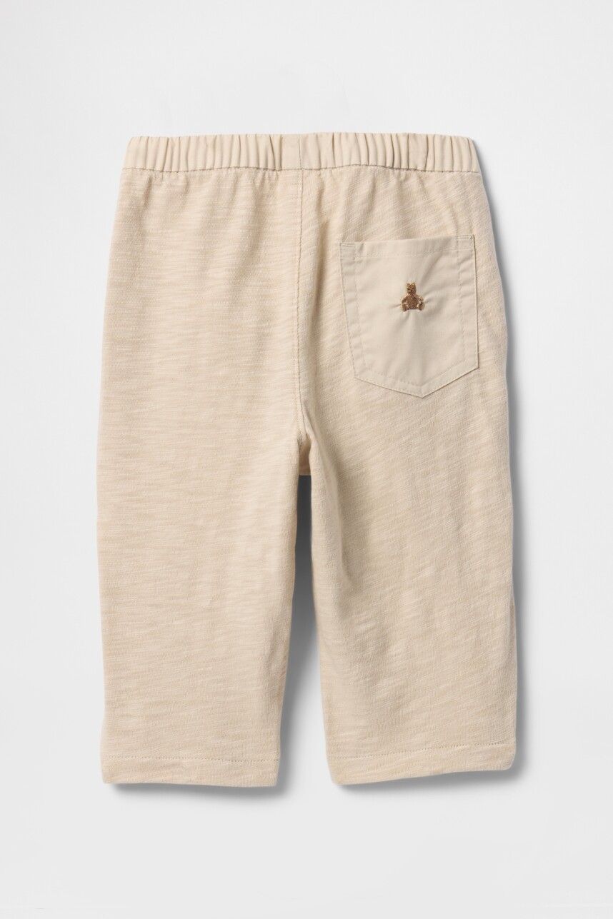 Pantalòn Con Bolsillo Trasero Bebè Bedrock 291