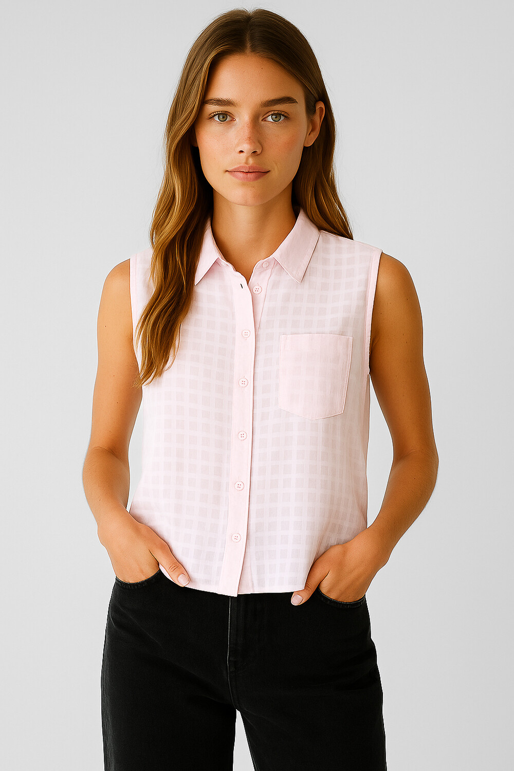 Blusa Gerarde Rosa Claro