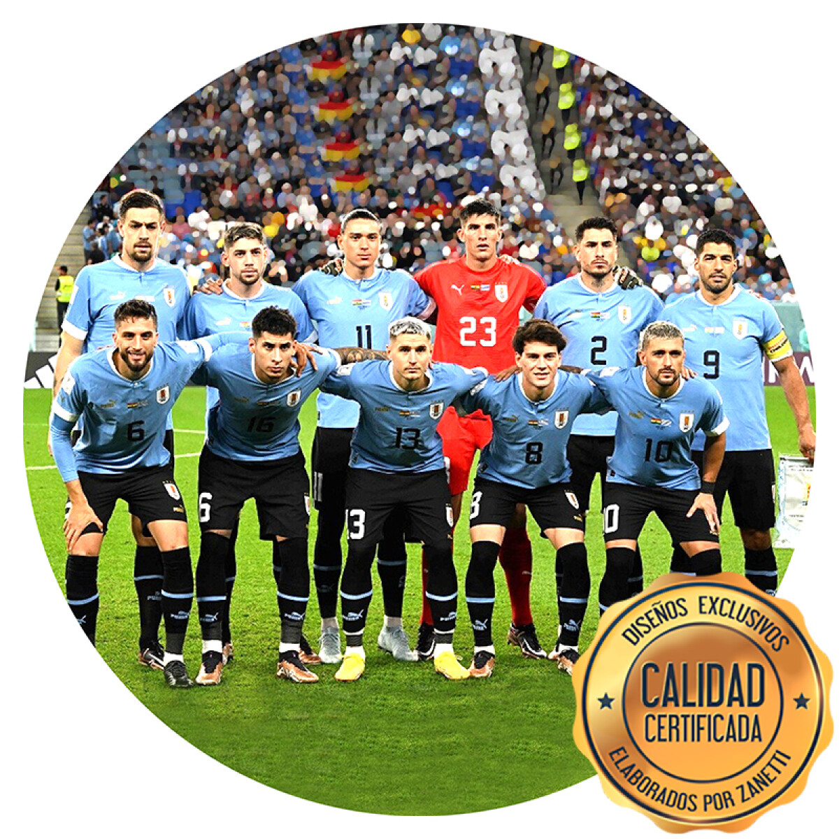 Lámina Uruguay - Equipo Red. 