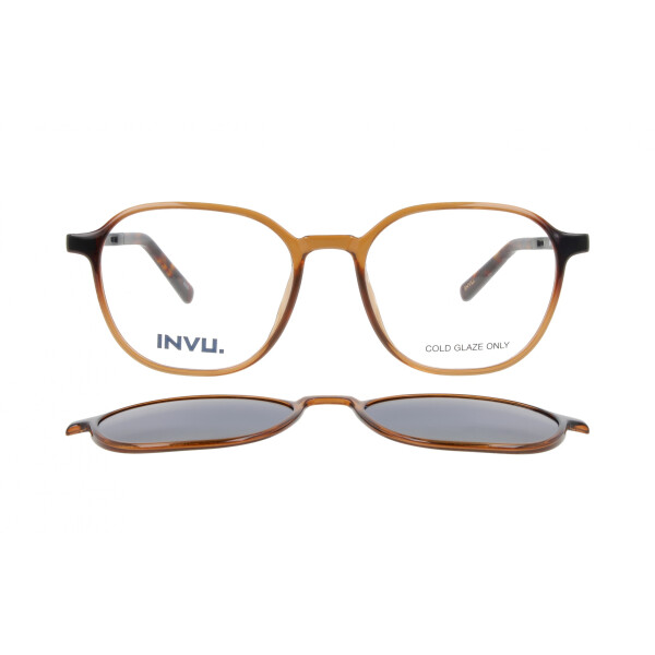 INVU Clip-On 42520C col Brown polarizado Invu Clip-on 42520c Col Brown Polarizado