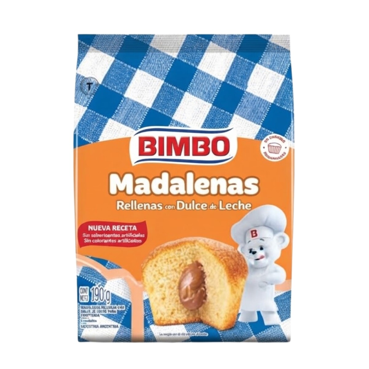 Bimbo Madalena Dulce De Leche 190g 