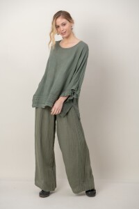 BLUSA ZENIT Verde seco