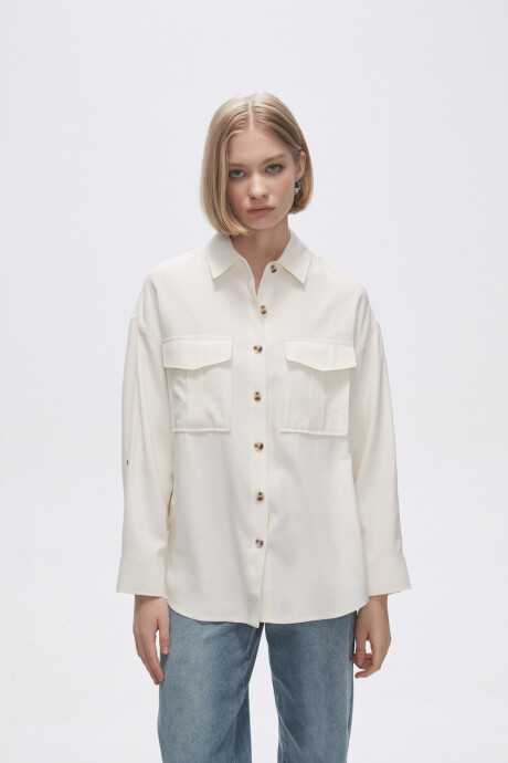 Camisa Tome Crudo / Natural