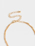 Bijouterie Set Bañada en Oro Set De Aros Y Collares Bañados En Oro - Dorado