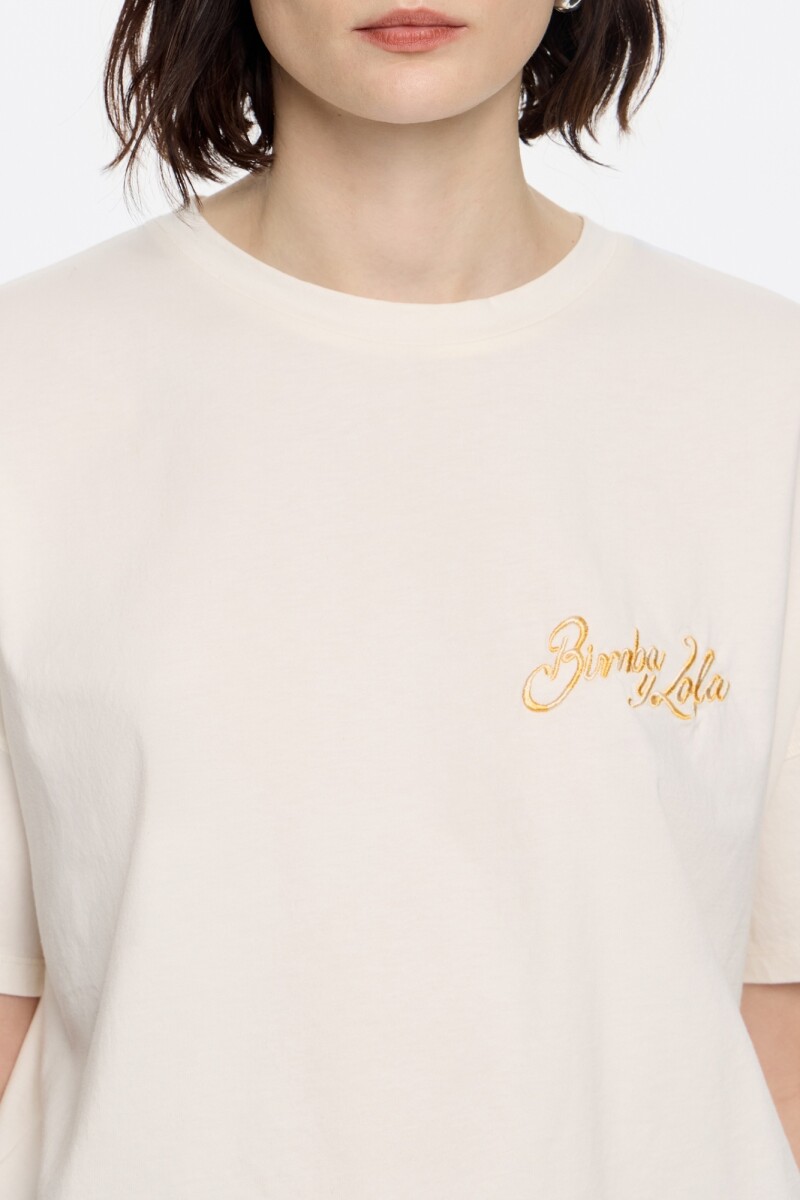 CAMISETA Marfil