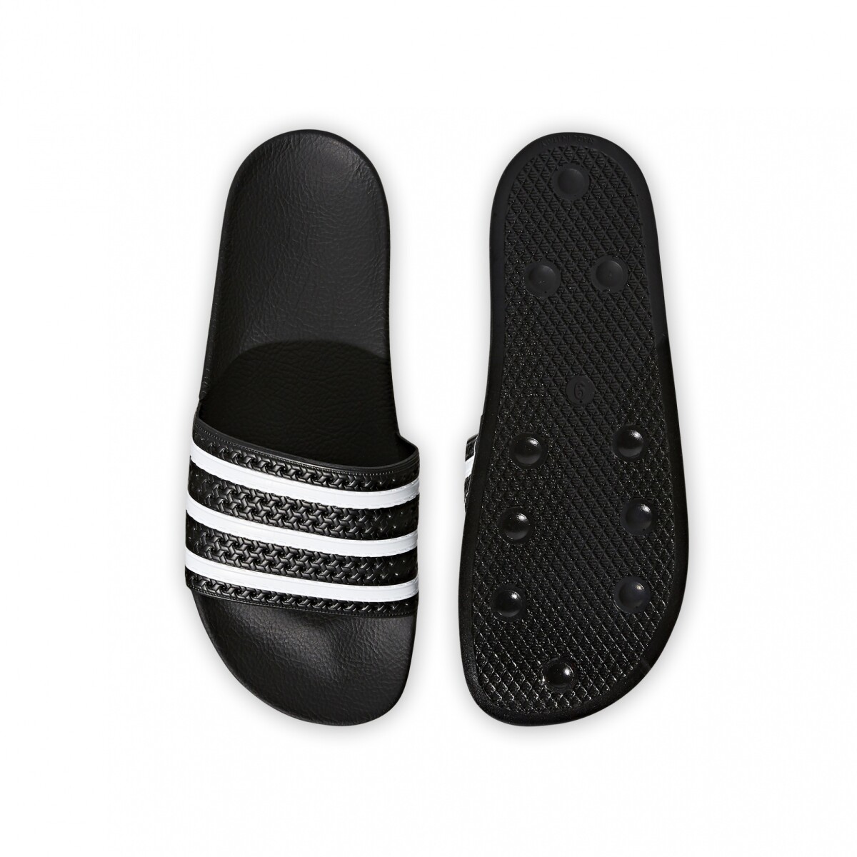 adidas ADILETTE Black White Zooko