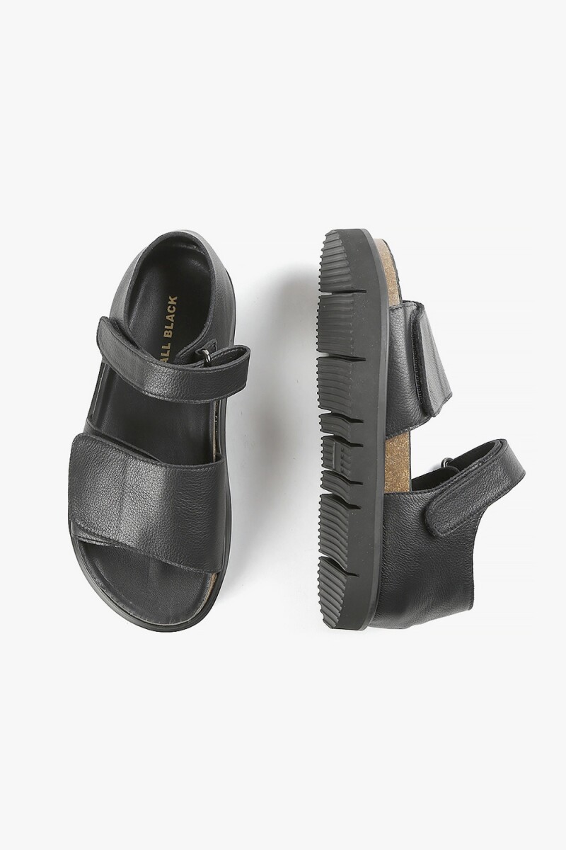 SANDALIA EASY VEL Negro