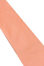 Corbata con pañuelo 8 cm SALMON