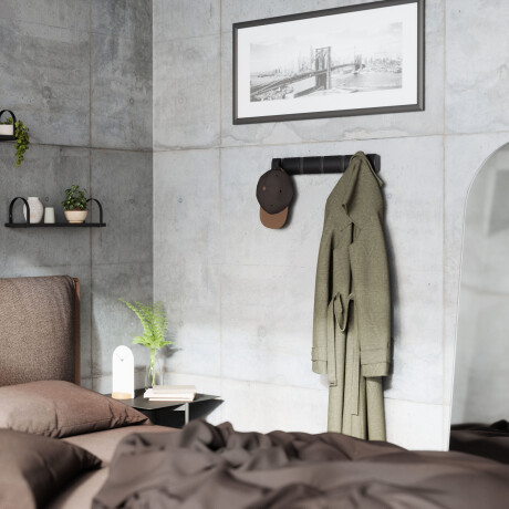 PERCHERO MADERA NEGRO UMBRA FLIP 5