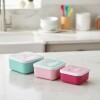 Set x3 tupper animales BUBA unicornio bubazoo
