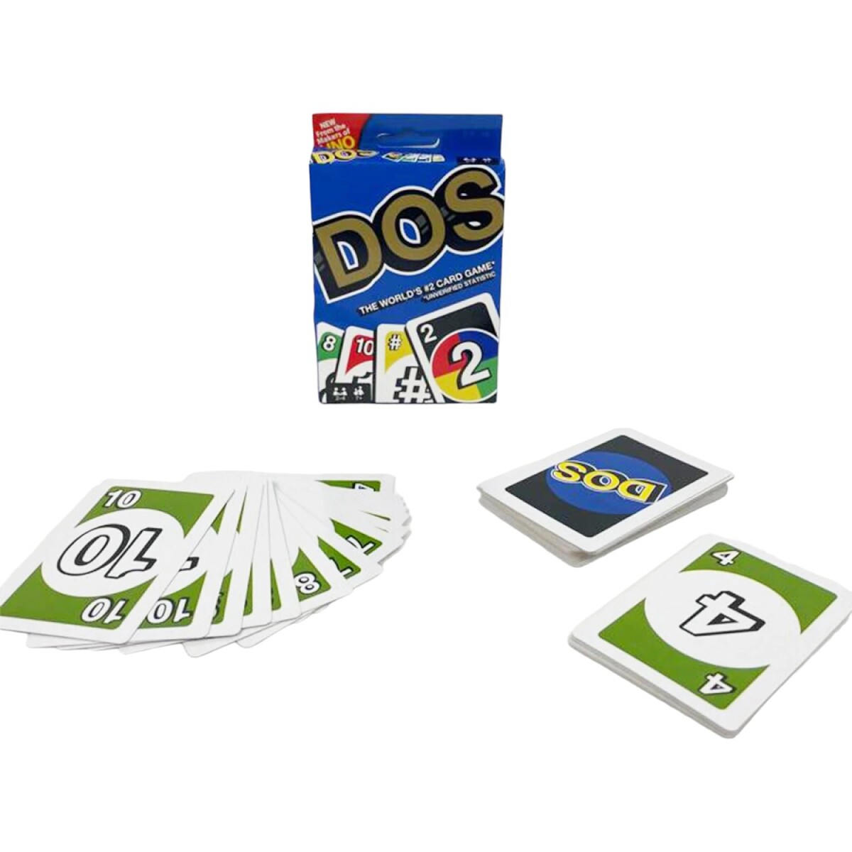 Juego De Cartas Dos Con 4 Shots 