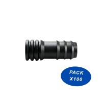 Final de linea recto para caño 16 mm PACK X 100 Final de linea recto para caño 16 mm PACK X 100