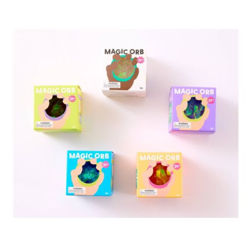 Pelota Squishy Glitter Magic Orb Crystal Clear Jadore Pelota Squishy Glitter Magic Orb Crystal Clear Jadore