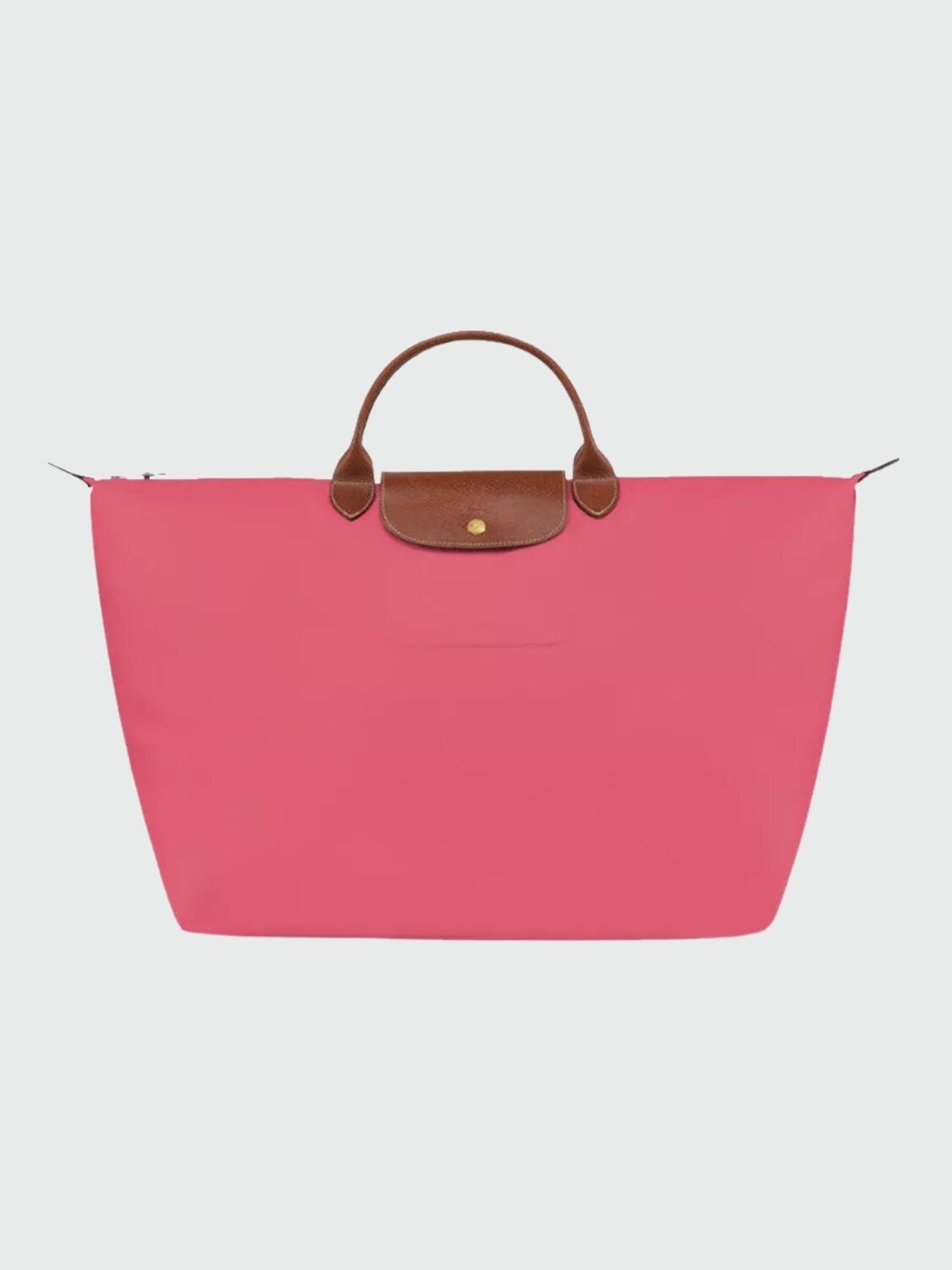 Longchamp -Bolso de viaje Longchamp plegable con cierre y asa corta, Le pliage Fucsia