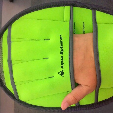Aqua Sphere - Guantes Aqua X Power 231695 - para Entrenamiento, Ideales para Transformar la Piscina 001