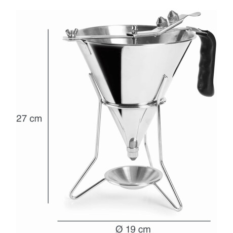 Dispensador dosificador Inox 2 litros Dispensador dosificador Inox 2 litros