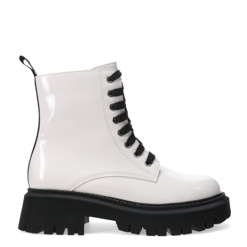 Bota de Mujer Miss Carol Ulier Sagitario Blanco Hueso