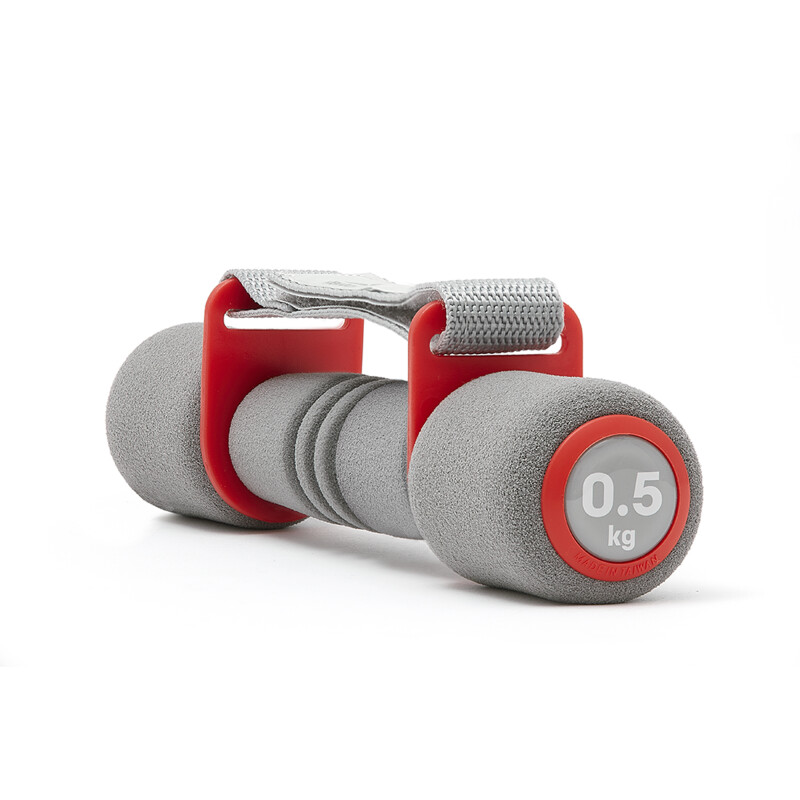 Mancuernas Acolchonadas Reebok 0.5Kg Rojo