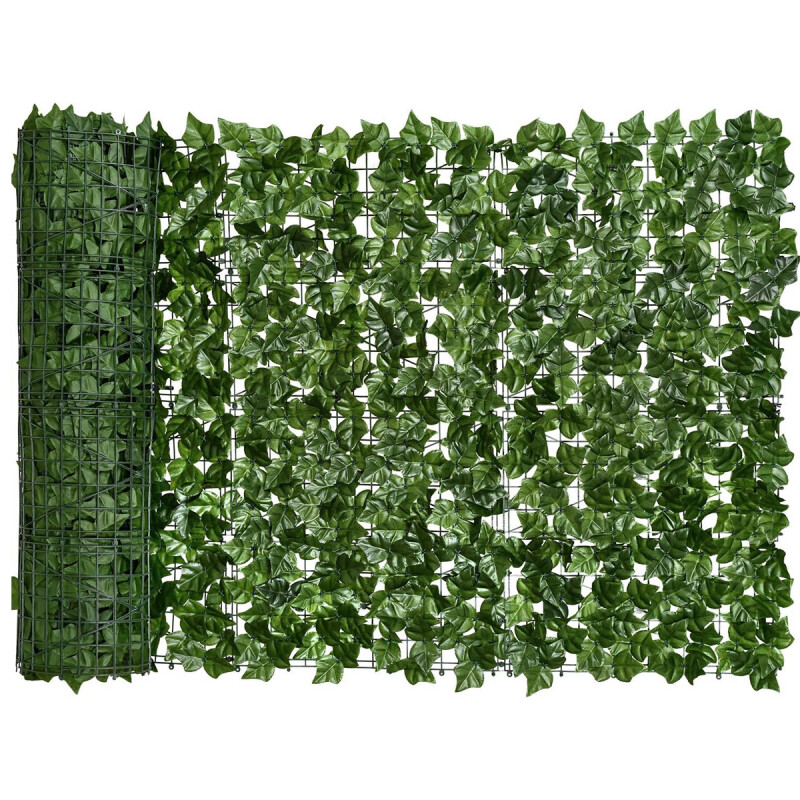 Enredadera artificial rollo 3 mts VERDE OSCURO