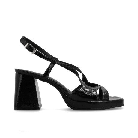 SANDALIAS VENET - CUERO AIRAS NEGRO