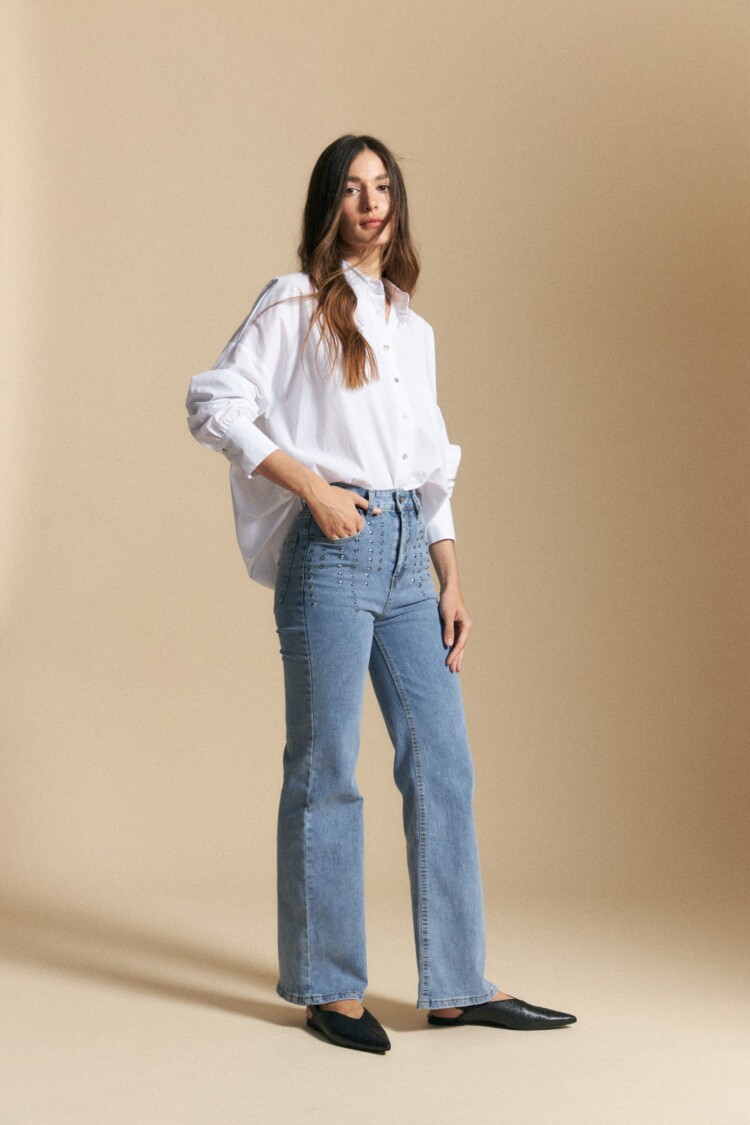 JEAN MOLLY Azul Claro