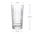 Vaso de vidrio labrado X6 unidades Vaso De Vidrio Labrado X6 Unidades