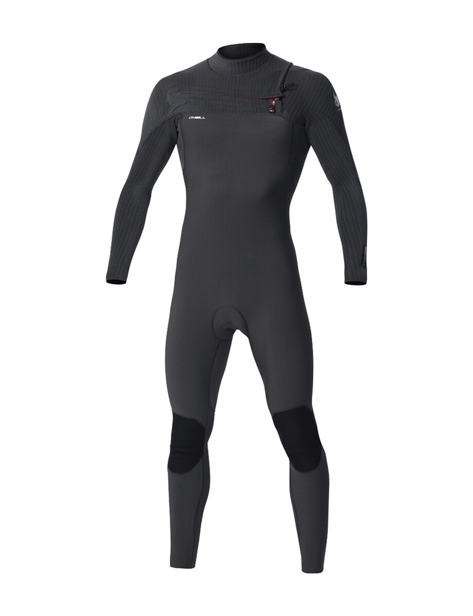 HyperFire 3/2mm - Chest Zip Full - Steel Grey 