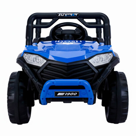 Auto Cuatriciclo A Bateria Arenero Luz Y Sonido Azul