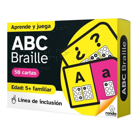 Juego De Cartas Abc Braille Alfabeto Línea Inclusiva Ronda Juego De Cartas Abc Braille Alfabeto Línea Inclusiva Ronda