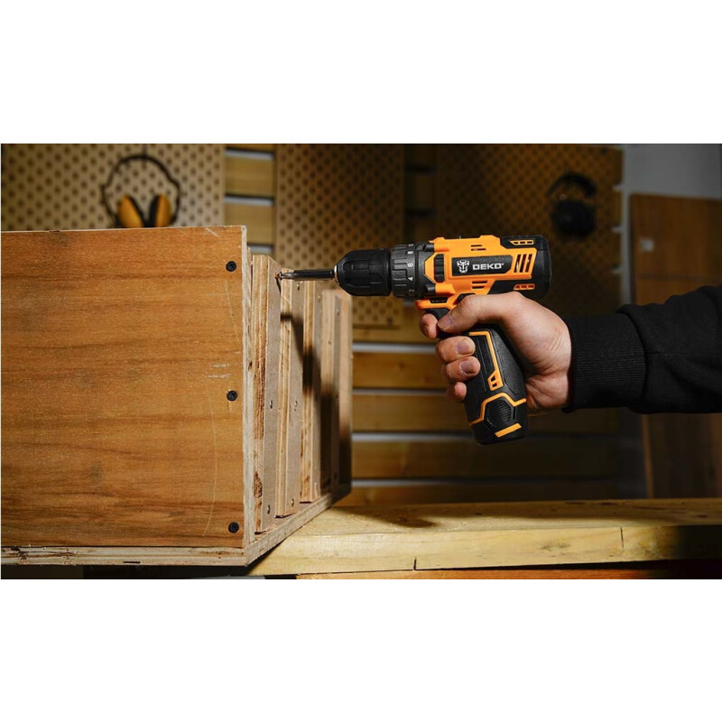 Taladro Atornillador Deko 12V c/bateria 1.5A + Cargador Taladro Atornillador Deko 12V c/bateria 1.5A + Cargador