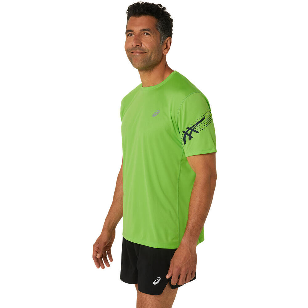 Icon SS Top - Hombre Electric Lime/french Blue