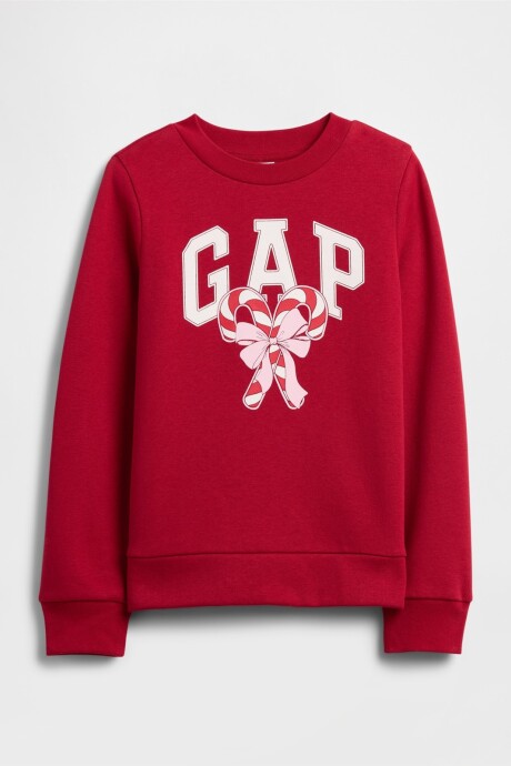 Buzo Deportivo Niña Candy Cane