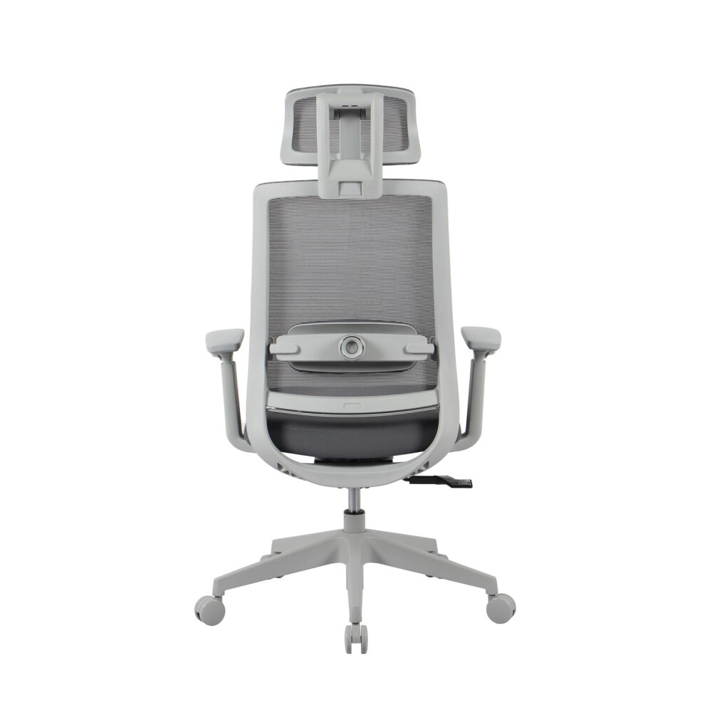 SILLA DE OFICINA MALLA-Y-METAL GRIS 2788F-1M