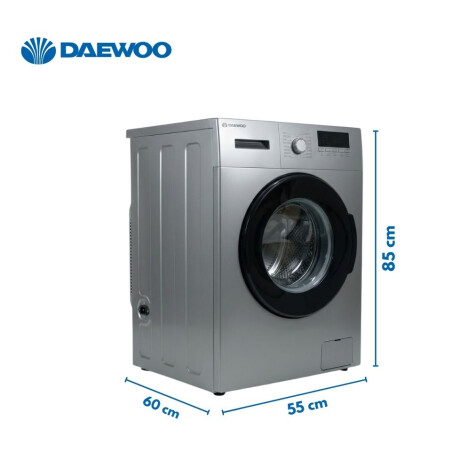 Lavarropas carga frontal Daewoo Inverter | Capacidad de 10,5kg | Color silver Lavarropas carga frontal Daewoo Inverter | Capacidad de 10,5kg | Color silver