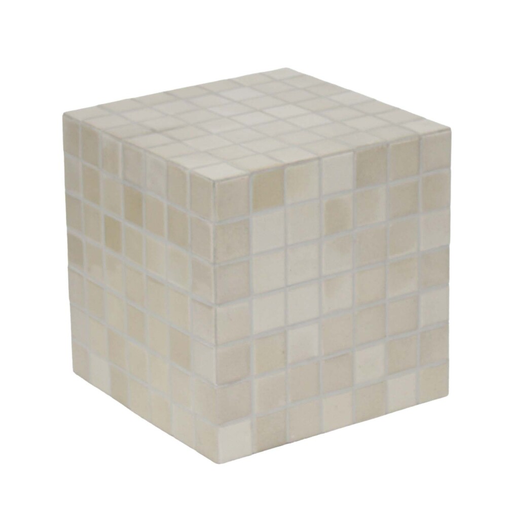 MESA LATERAL CERAMICA NATURAL-BEIGE OIA BEIGE