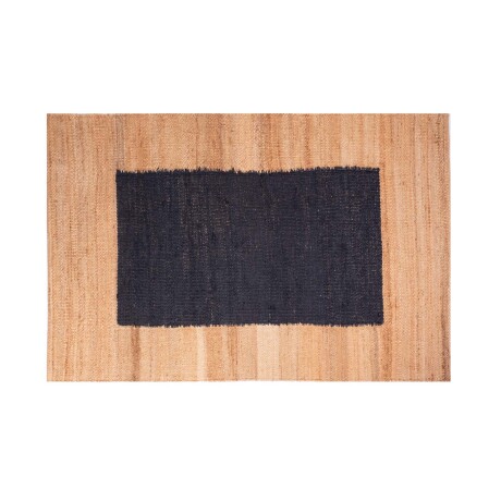ALFOMBRA OLITE YUTE CAMEL/NEGRO