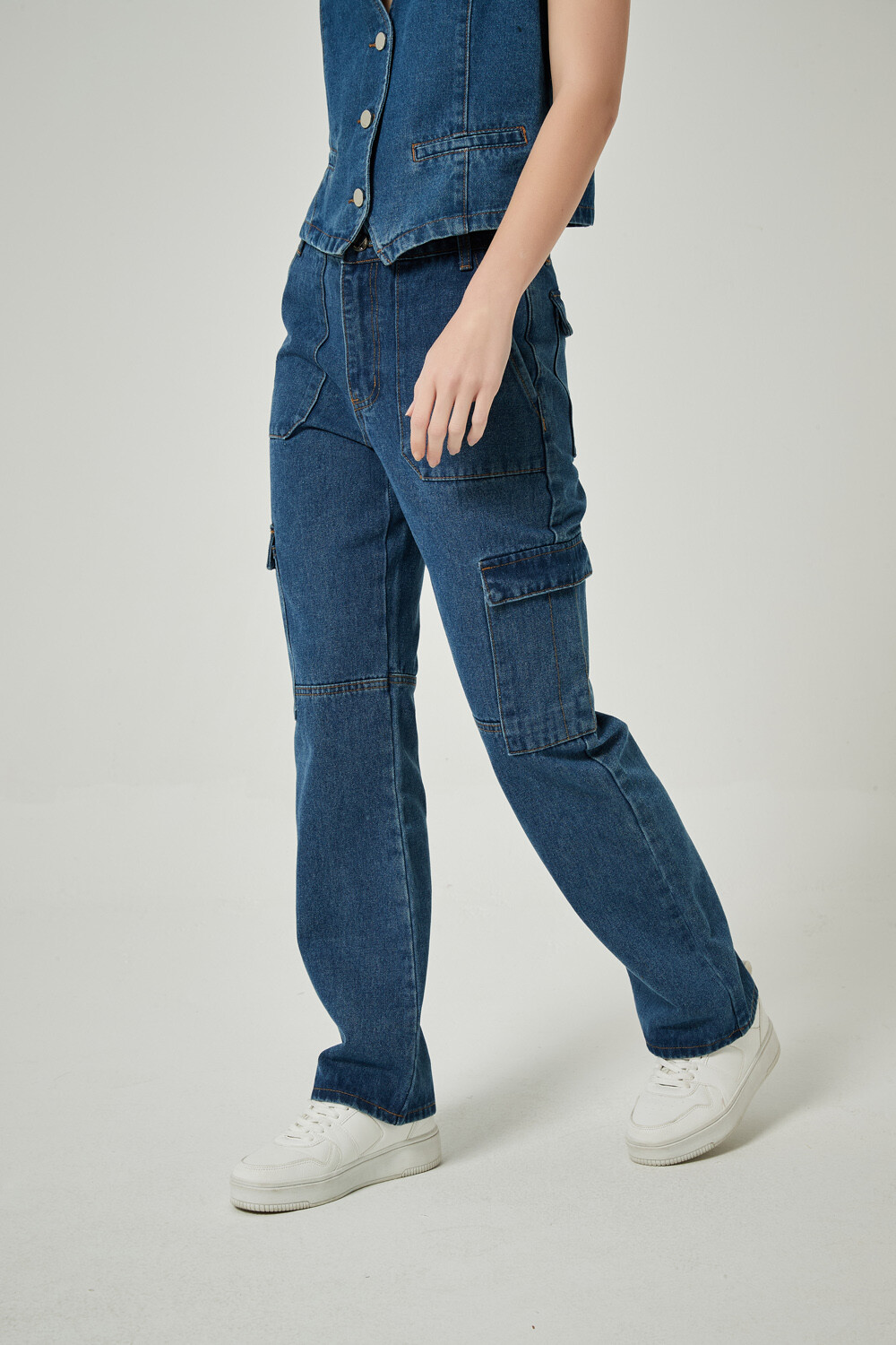 Pantalon Lotte Azul Medio