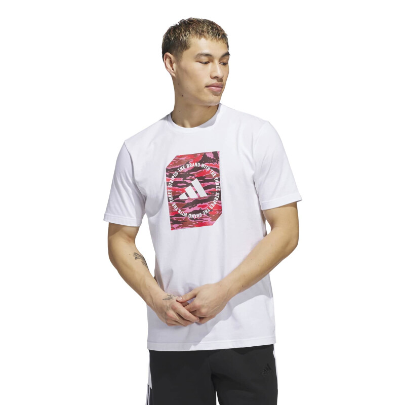 Remera Adidas de Hombre - JI6763 Blanco