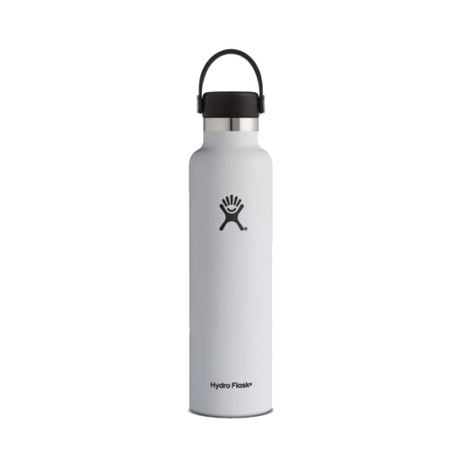 Botella Hydro Flask 24 Oz (0.71 L) Standard Mouth Blanco Botella Hydro Flask 24 Oz (0.71 L) Standard Mouth Blanco