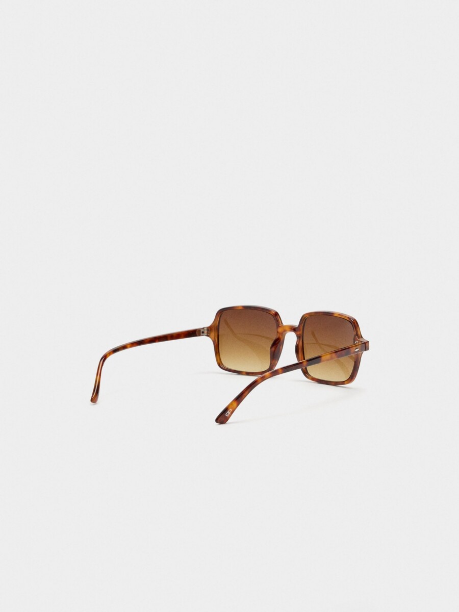 Gafas De Sol Cuadradas marron