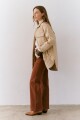 CHAQUETON MATELASSE NATURAL