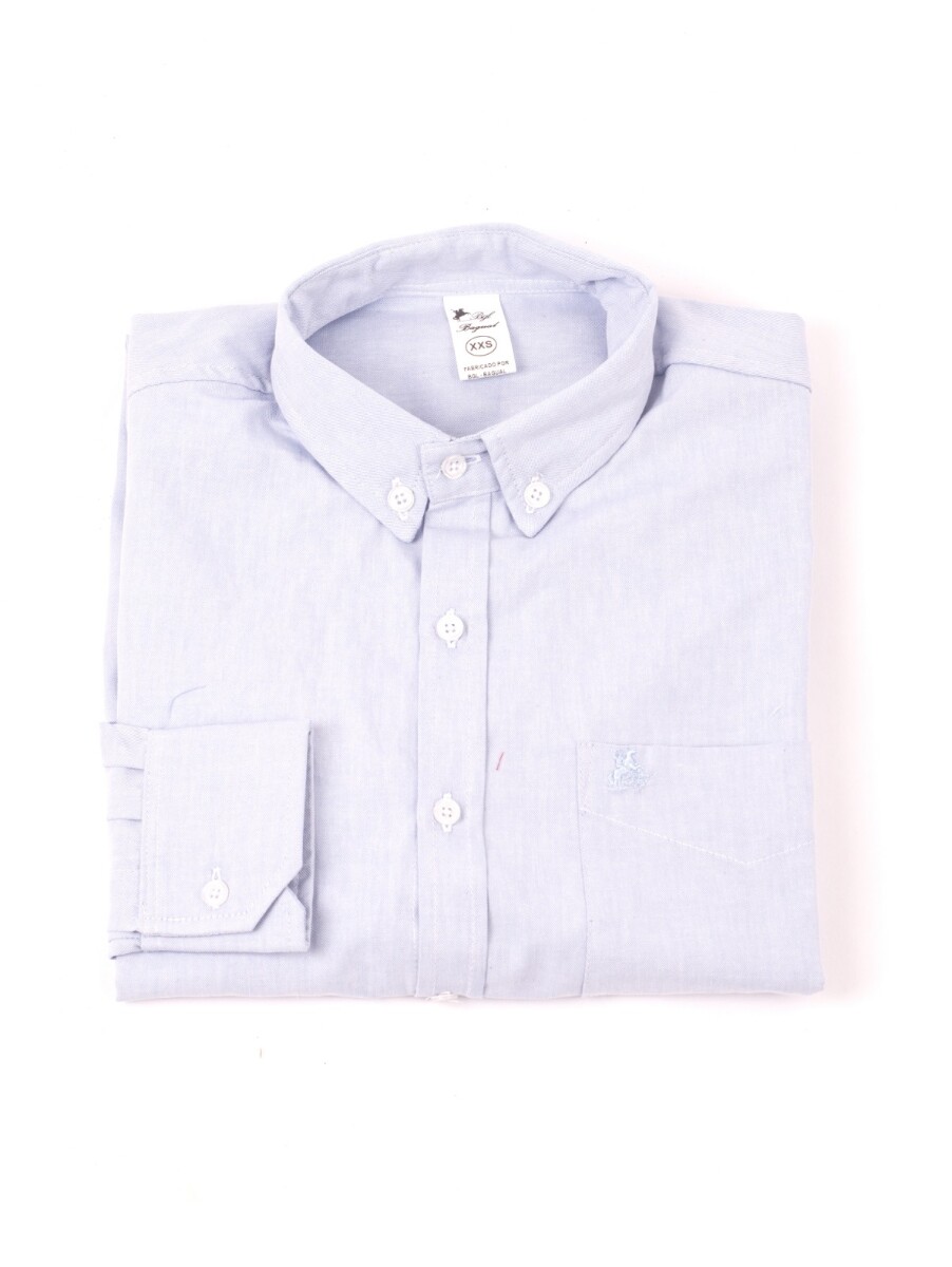 Camisa Caballero - Oxford Celeste 