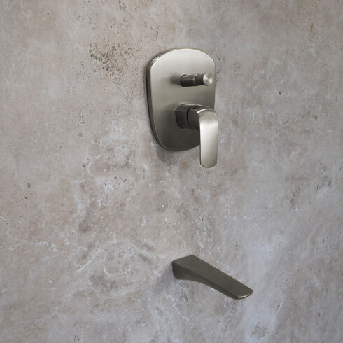 MONOCOMANDO PARA DUCHA Y BAÑERA S/DUCHA BLANCO