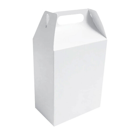 Caja Biodegradable Para Sorpresitas x10 und Blanco
