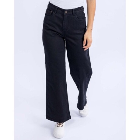 Pantalón de jeans para Mujer Wide UFO Paris Negro Negro