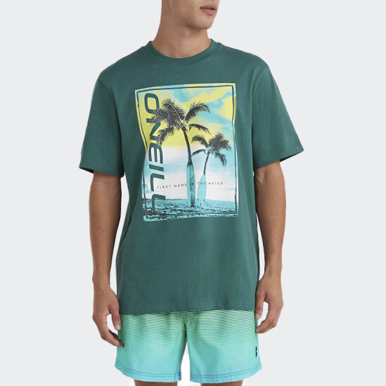 Remera O Neill Mix & Match Palm Verde