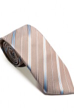 Corbata 8 cm BEIGE FSIA.