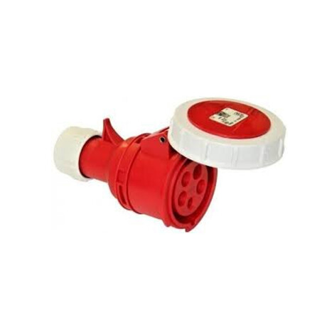 PCE Ficha Hembra IP-67 380/440V H6 rojo 16A 3P+T